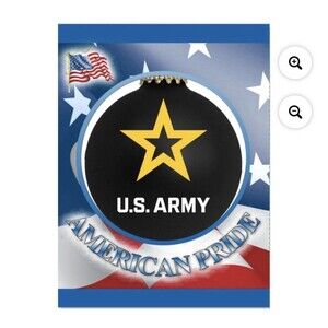 US Army Christmas Ornament Ball Black Gold Military Veteran USA America Decor